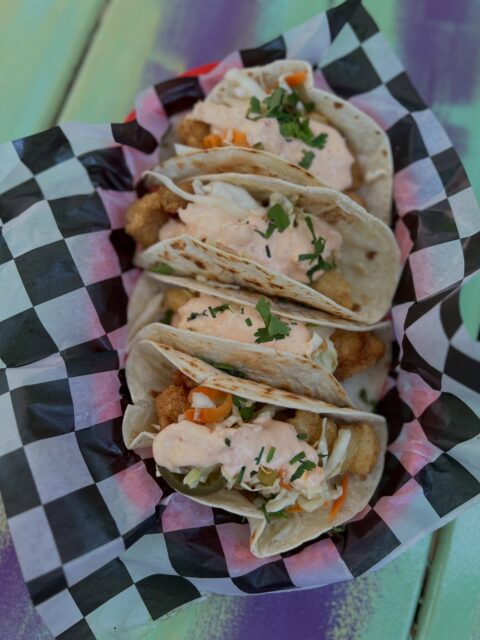 Fish Tacos are on special for just $10 Dollars today! Every Friday, you can get 4 lightly battered fried white fish tacos with pickled slaw, baja crema, and cilantro. House Margaritas are also on special for just $7. 

Karaoke starts at 9pm, No Cover, 21+ after 9.

#tacos #fishtacos #margaritas #purpleparrot #rehobothbeach