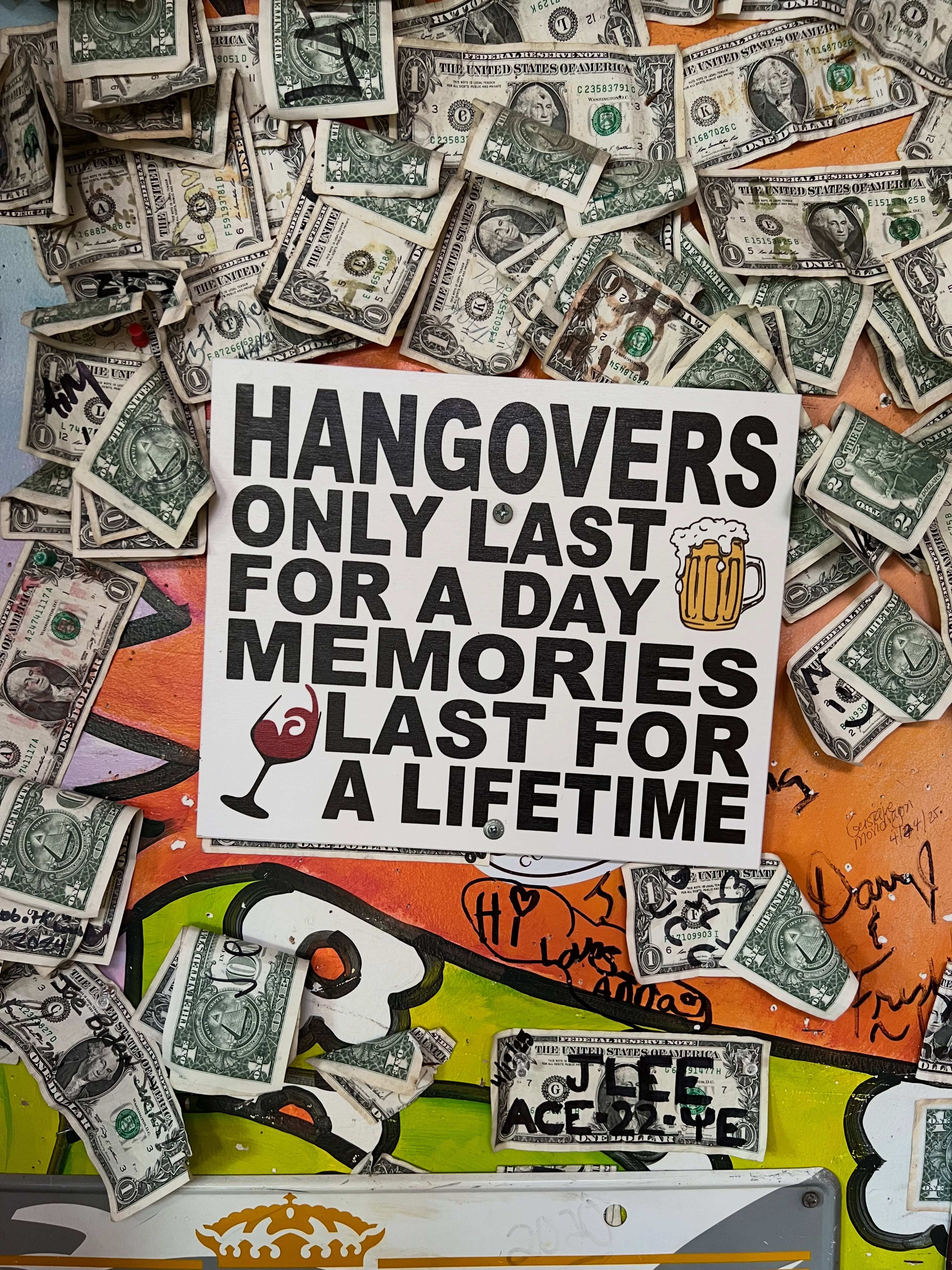 We have $9 Mojitos Today 😁 Just saying…

#quoteoftheday #purpleparrot #rehobothbeach #sign #drinkspecial